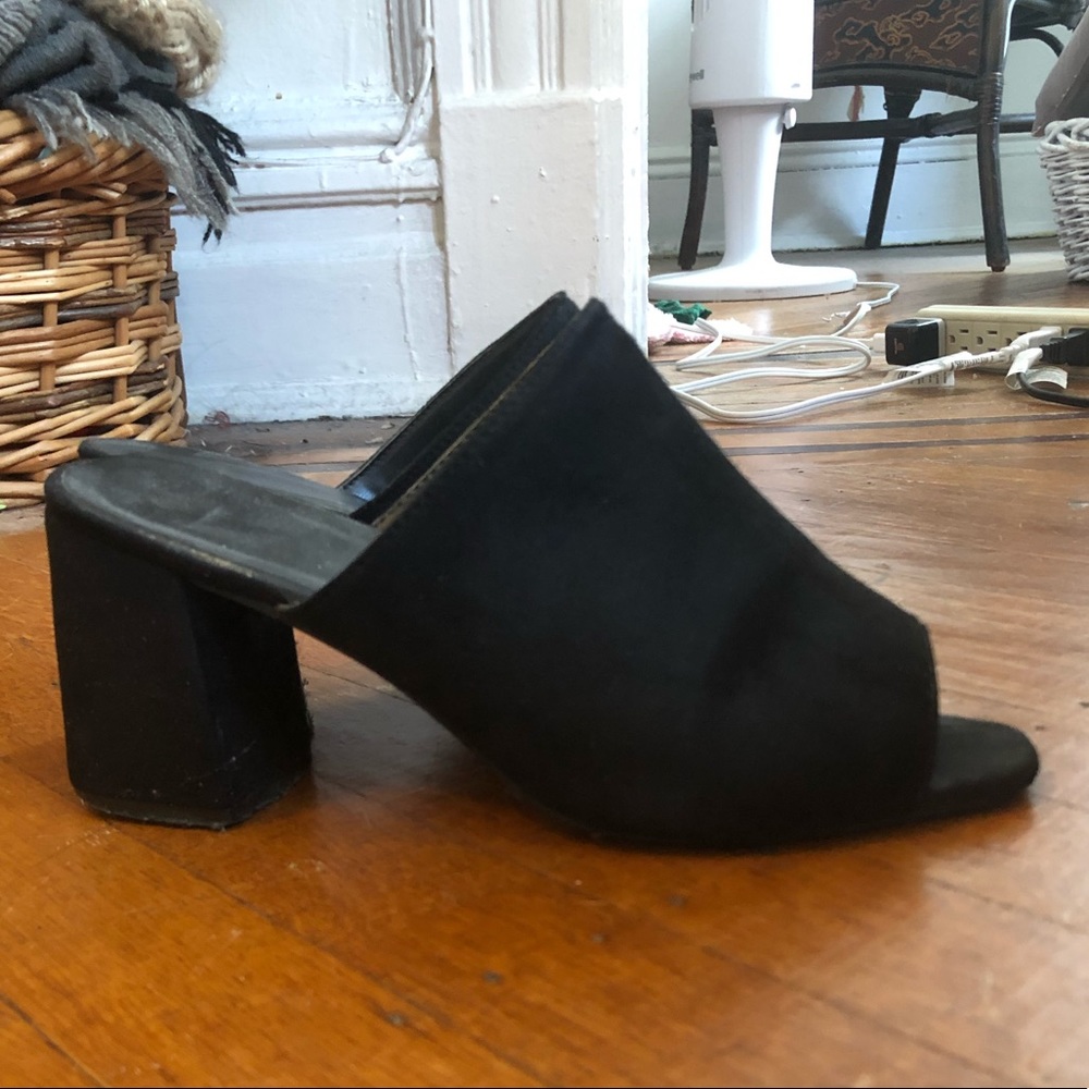 Black mules